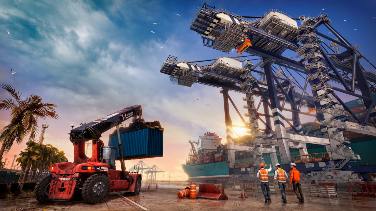 Docked im Test: Schweres Gerät, ruhiger Rhythmus und eine Simulation mit Ecken und Kanten