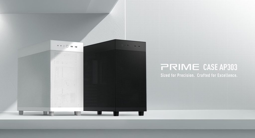 ASUS Prime AP303 Mesh Panel – Kompaktes ATX-Gehäuse mit starken Extras