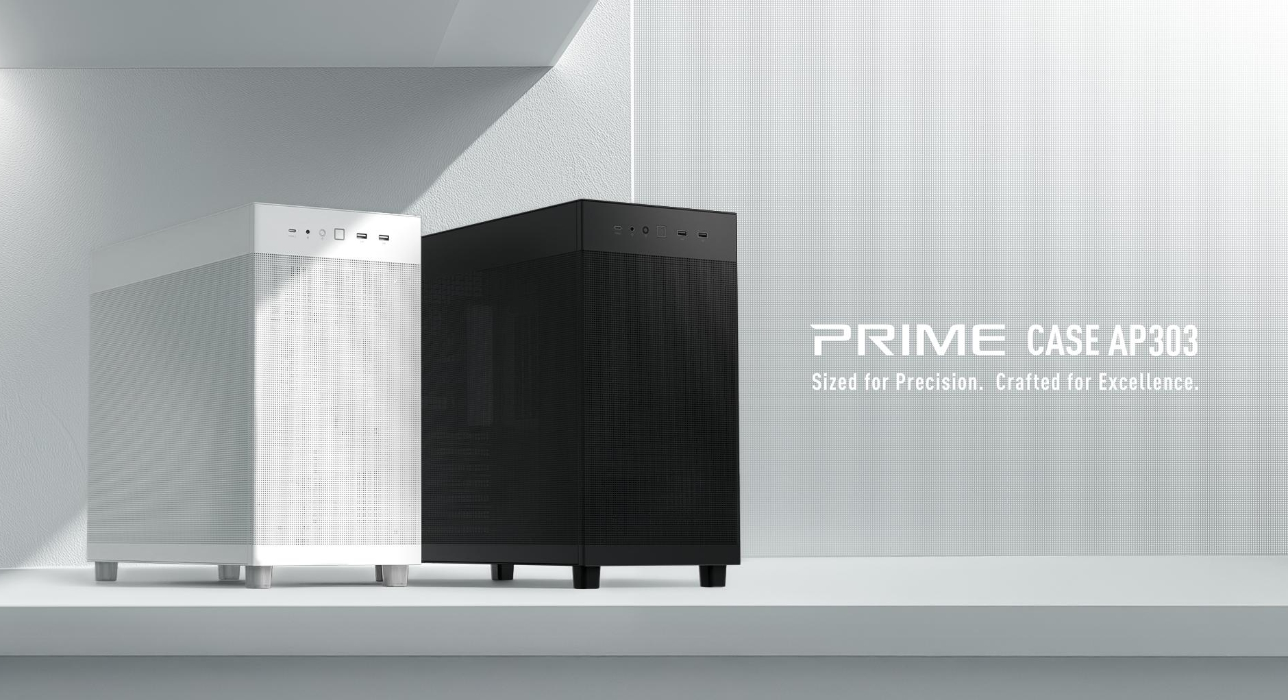 ASUS Prime AP303 Mesh Panel – Kompaktes ATX-Gehäuse mit starken Extras