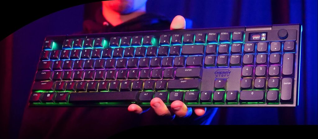 Cherry Xtrfy MX 10.1 Wireless: Low-Profile Gaming-Keyboard im Test