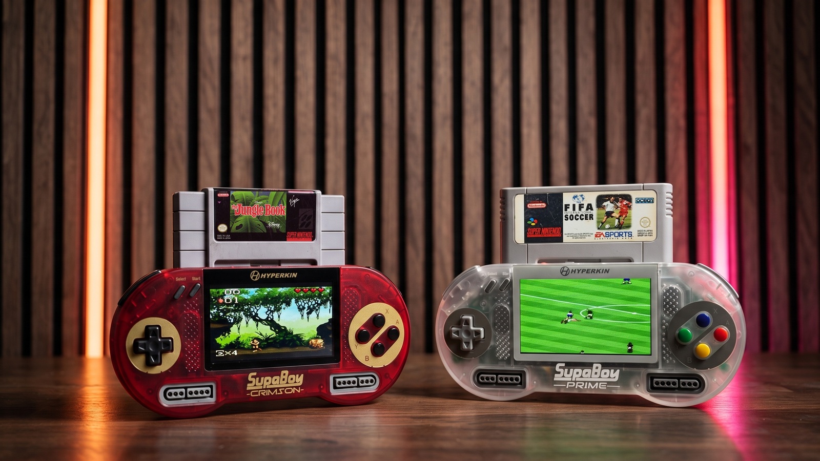 Hyperkin SupaBoy: Neue Retro-Handhelds bringen echte SNES-Module zurück