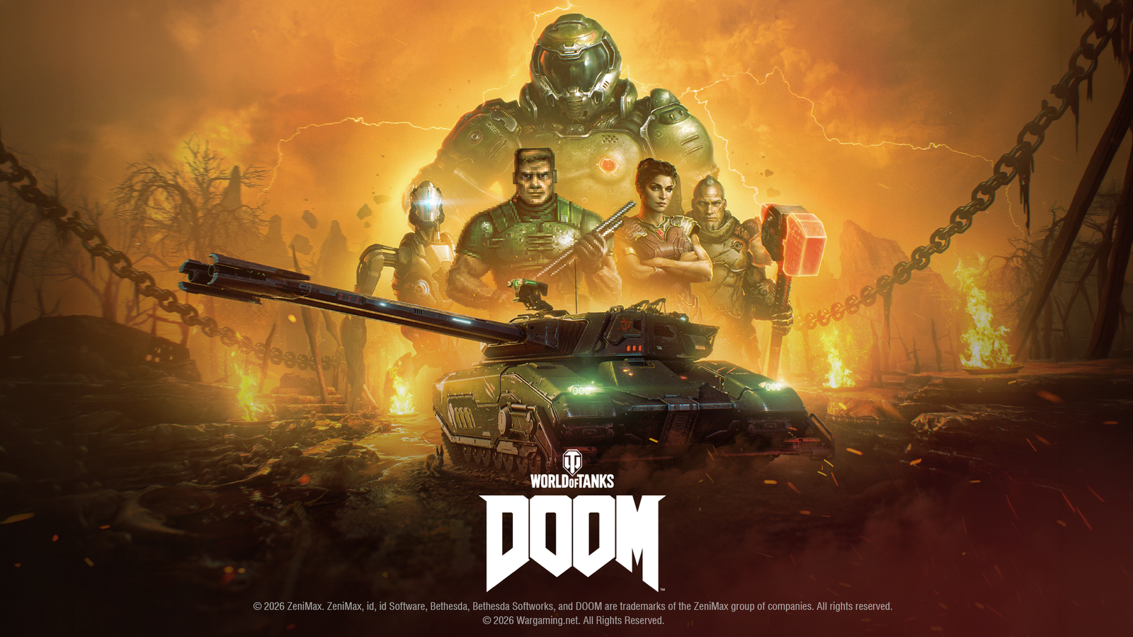 DOOM trifft World of Tanks: Battle-Pass-Special startet im Oktober