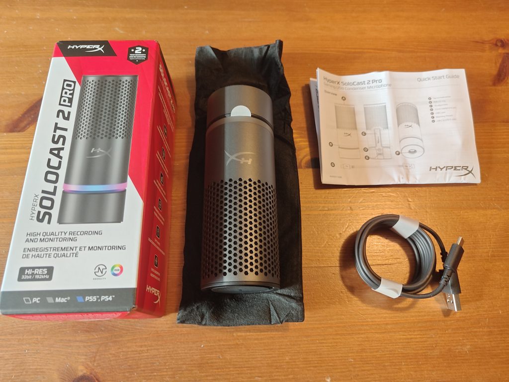 Test: HyperX SoloCast 2 Pro - Kompaktes USB-Mikrofon mit cleveren Extras