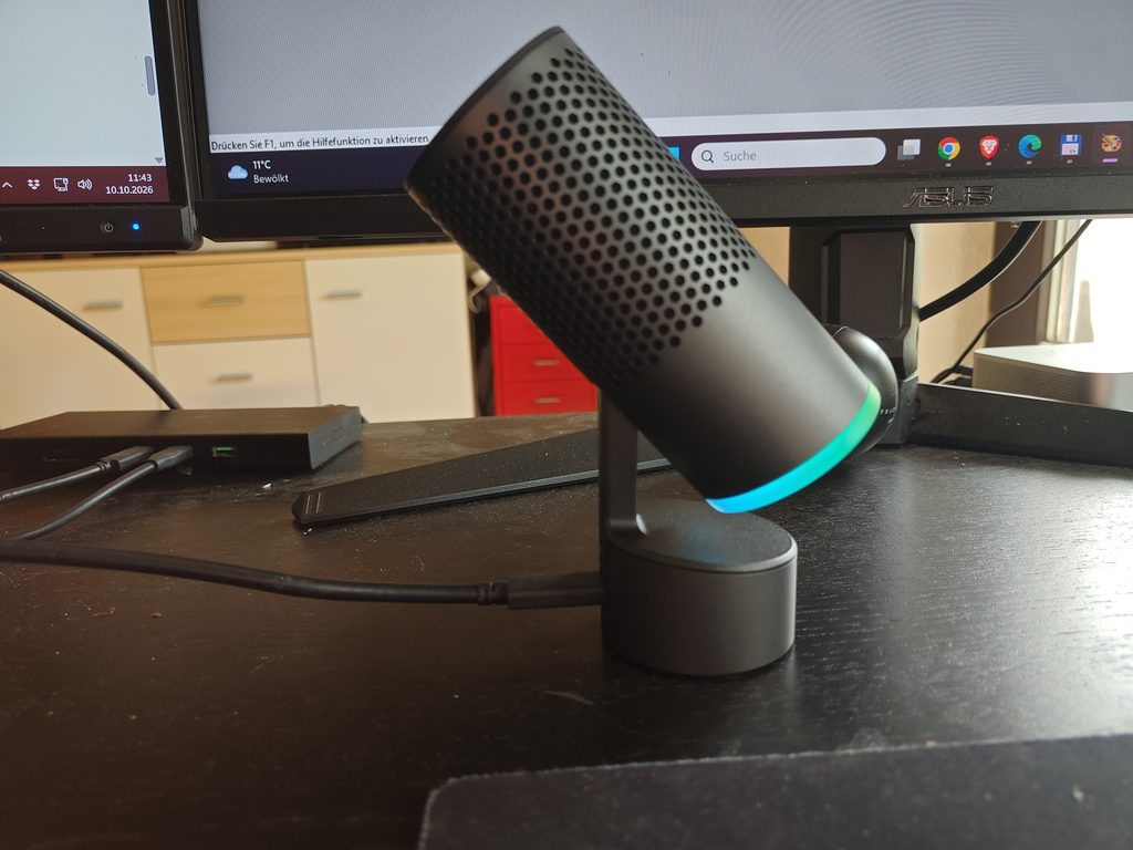 Test: HyperX SoloCast 2 Pro - Kompaktes USB-Mikrofon mit cleveren Extras