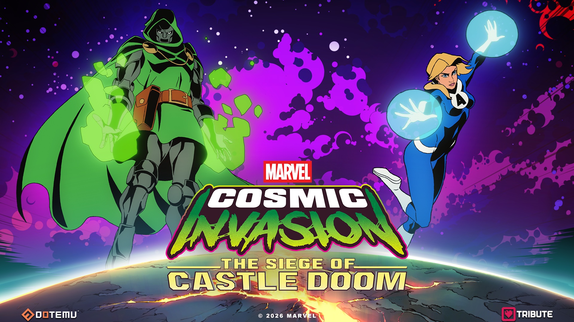 MARVEL Cosmic Invasion zeigt Susan Storm und Doctor Doom im DLC-Trailer