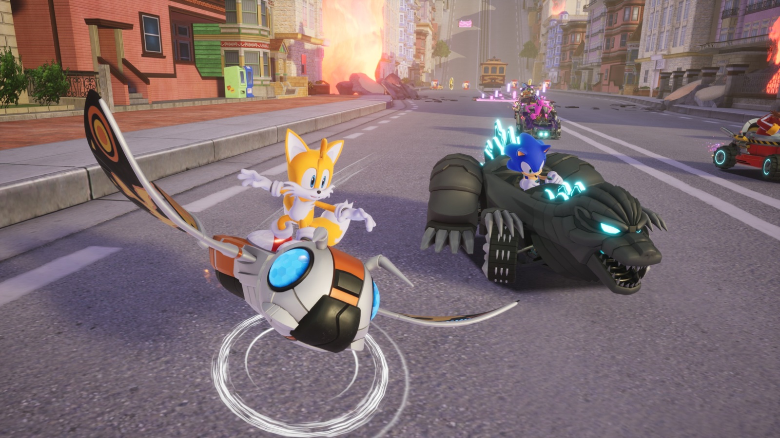 Sonic Racing: CrossWorlds bekommt ein Avatar Legends-Pack